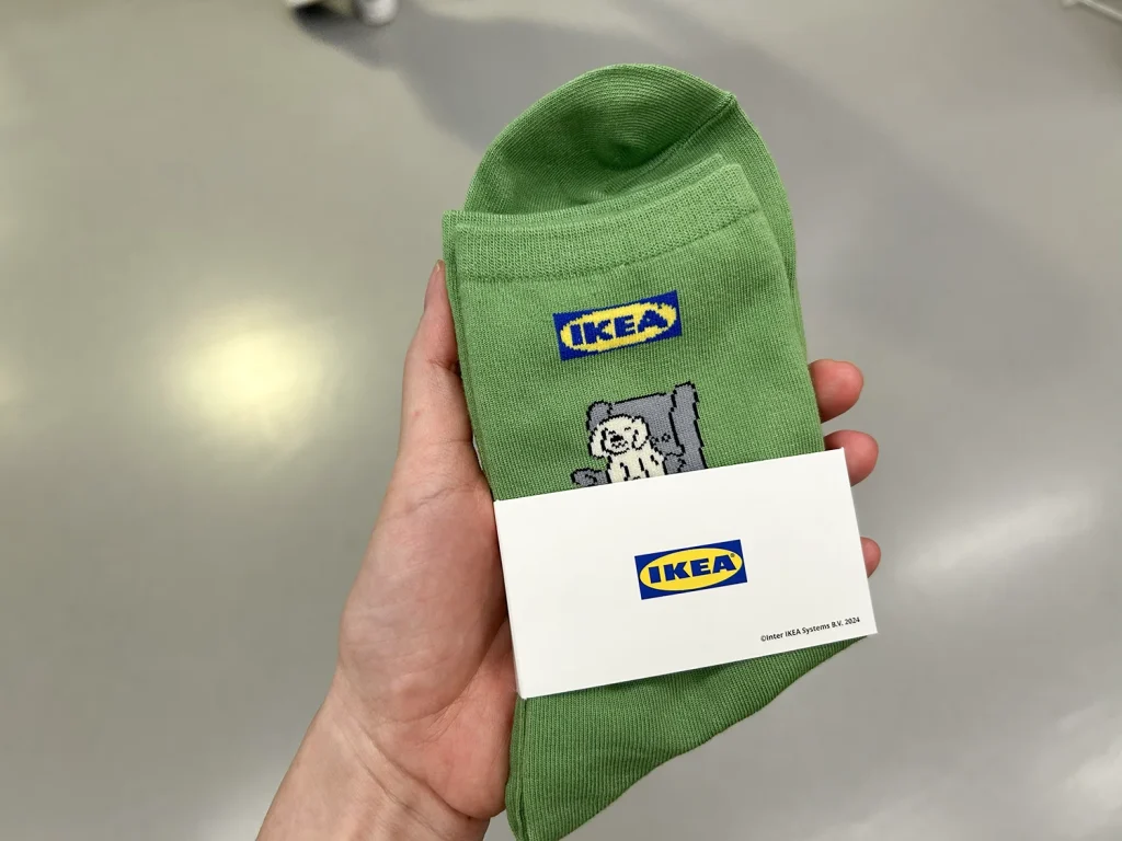 IKEAの靴下