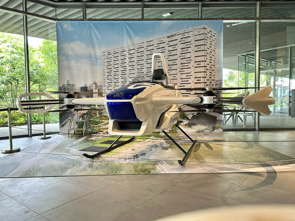 ホテルにいるだけでも楽しい!『OMO7大阪』 16 空飛ぶ車