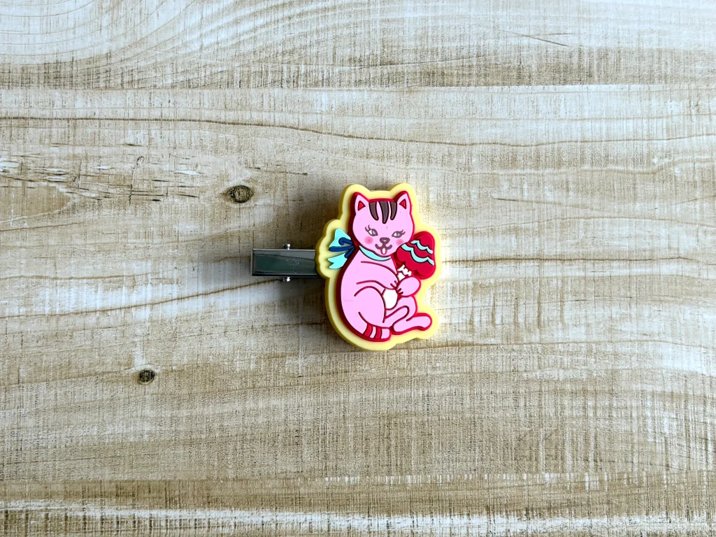 【ガチャガチャ】レトロ可愛い!『おてんば猫ちゃんレトロクリップ』を回してきた 5 クリップAnnie
