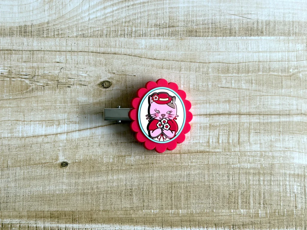 【ガチャガチャ】レトロ可愛い!『おてんば猫ちゃんレトロクリップ』を回してきた 7 クリップMimi