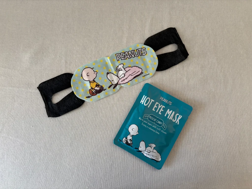 可愛くて心も体もリフレッシュ!『ピーナッツホットアイマスクアソートセット』 7 マスカットキャンディー