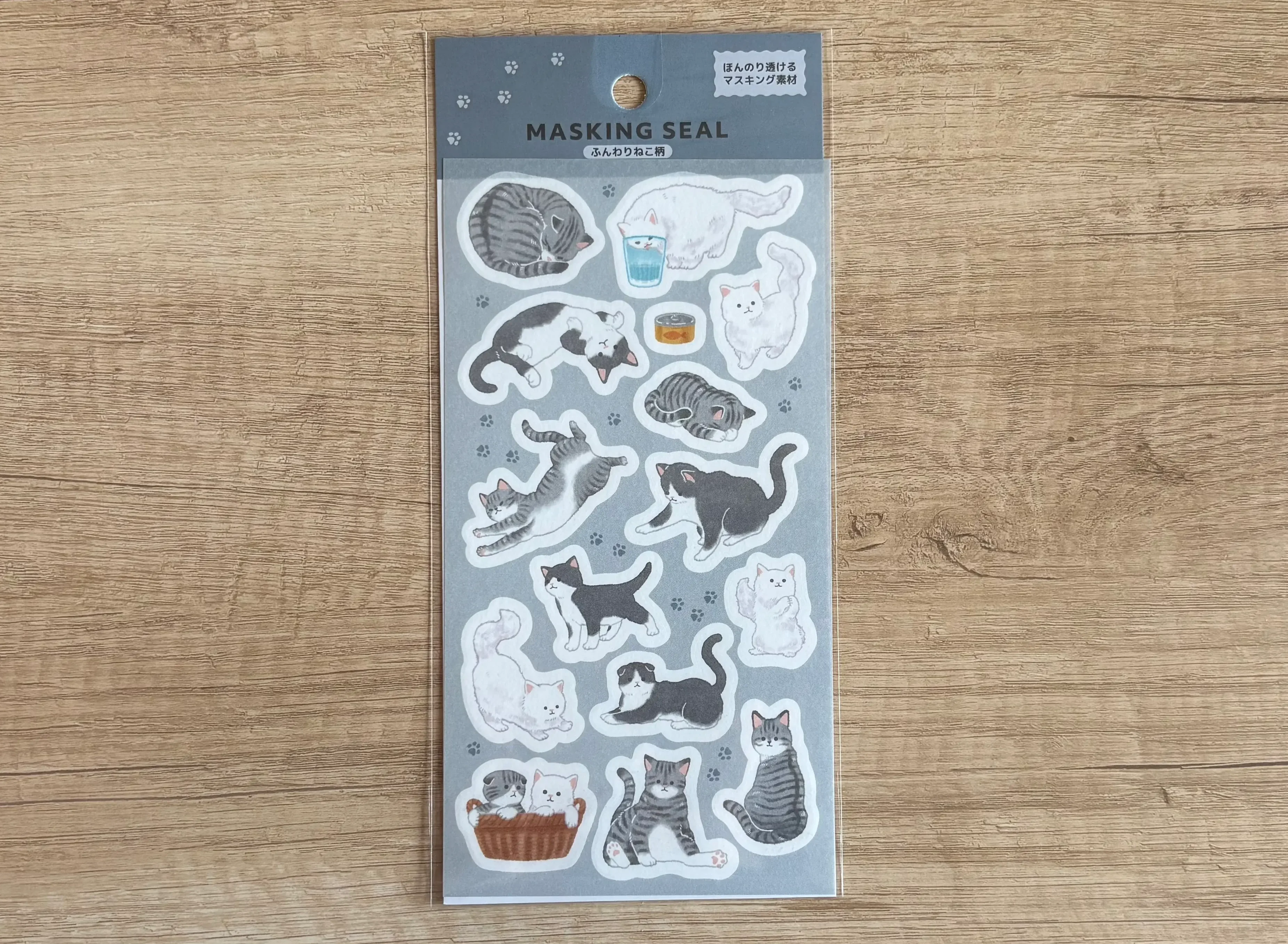 【100均】セリアの商品でシール帳作ってみた 8 猫のシール