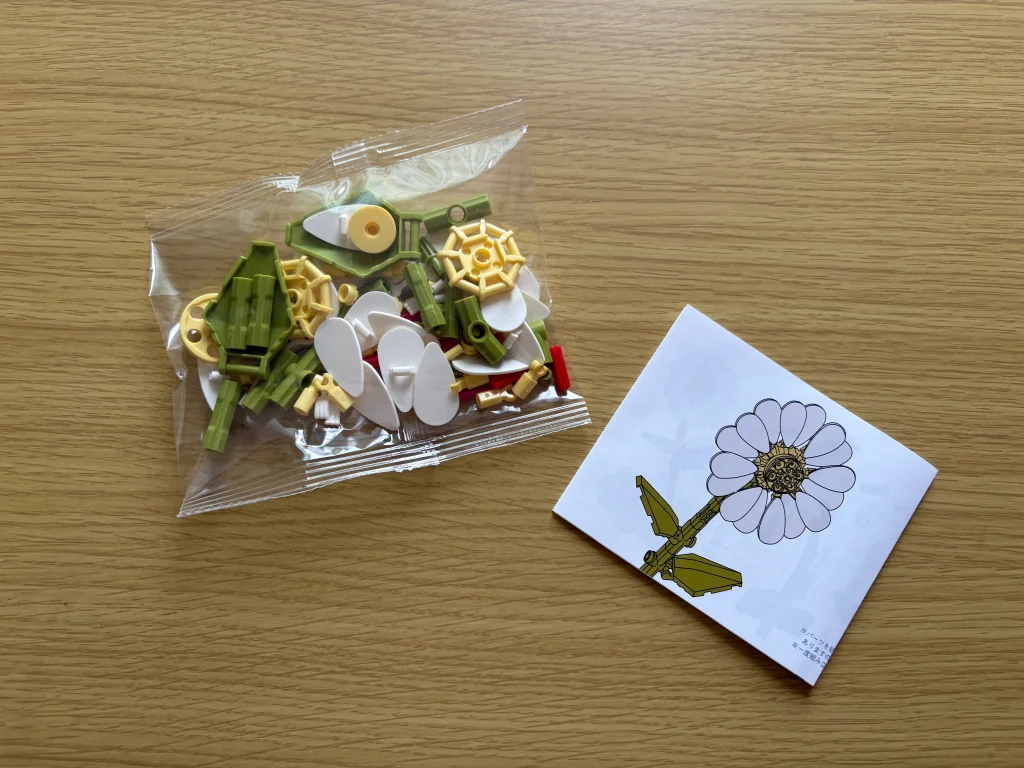 ブロックフラワーの中身