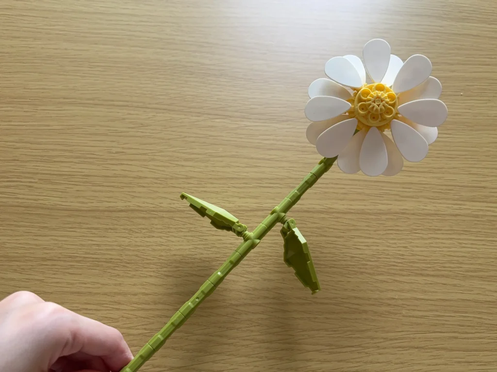 ブロックフラワー完成