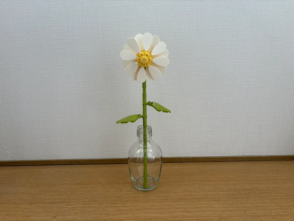 ブロックフラワー飾る