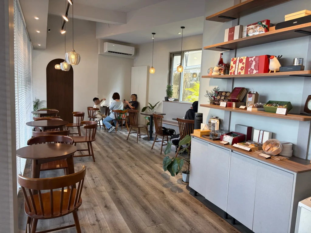 Jumelles Pâtisserie の店内