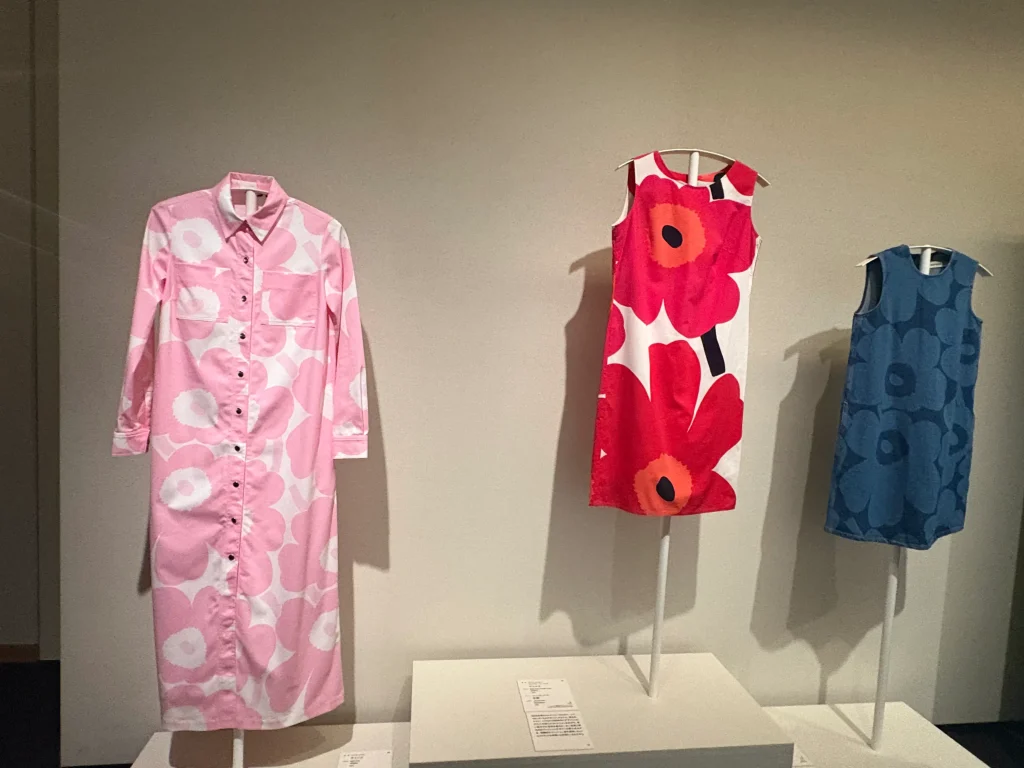 『マリメッコ展 模様の力』に行ってきたよ! 10 ドレス ウニッコ